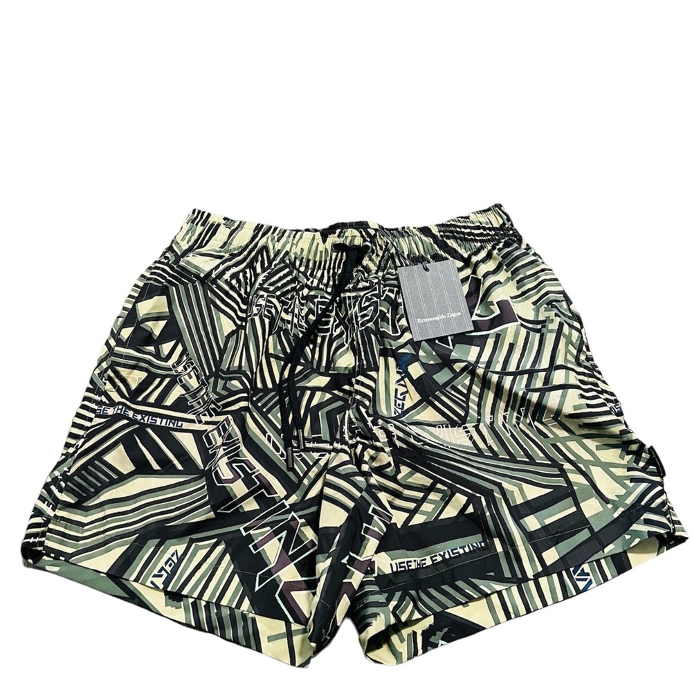 ERMENEGILDO ZEGNA**Green Men’s Swim Shorts**Med $588